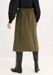 Žerzejová sukně ze splývavé viskózové směsi, bonprix