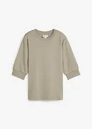 Tričko s nabíranými rukávy, bonprix