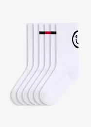 Tenisové ponožky s organickou bavlnou (6 párů v balení), bonprix