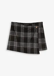 Sukně se šortkami, s ozdobným knoflíkem, bonprix