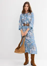 Dlouhé šaty z jemné viskózové směsi, bonprix