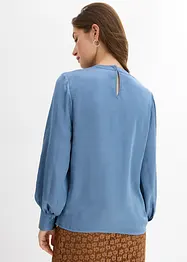 Halenka ze splývavého saténu, bonprix