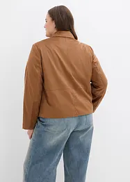 Bunda z umělé velurové kůže, bonprix