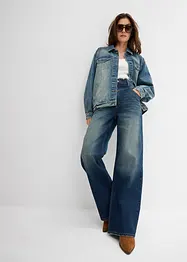 Džíny Straight, High Waist, bonprix