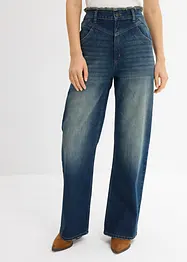 Džíny Straight, High Waist, bonprix