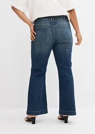 Džíny do zvonu, Mid Waist, bonprix