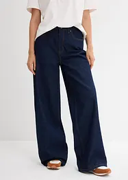 Džíny Wide Leg, High Waist, bonprix