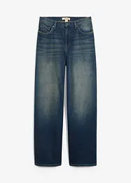 Džíny Wide Leg, High Waist, bonprix