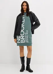 Oversize mikinové šaty z měkké bavlněné směsi, bonprix