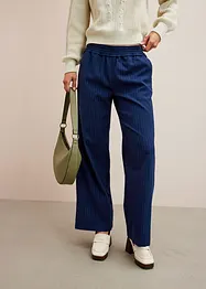 Kalhoty Palazzo ve vlněném vzhledu, bonprix