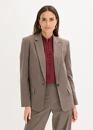Kostkovaný oversize blejzr, bonprix