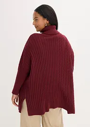 Oversize svetr ve střihu ponča, bonprix