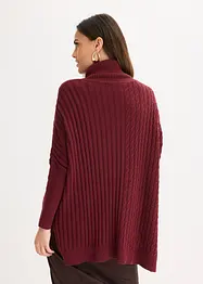 Oversize svetr ve střihu ponča, bonprix
