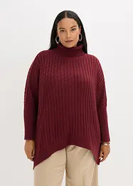 Oversize svetr ve střihu ponča, bonprix