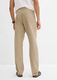 Keprové kalhoty z čisté bavlny Regular Fit, Straight, bonprix