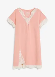 Krátká noční košile s jemnou krajkou, bonprix