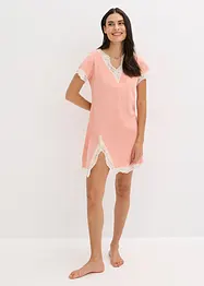 Krátká noční košile s jemnou krajkou, bonprix