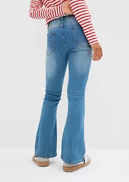 Džíny Flared, Mid Waist, bonprix