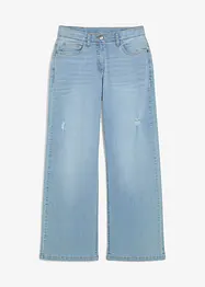 Džíny Wide Leg, Mid Waist, bonprix