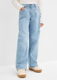 Džíny Wide Leg, Mid Waist, bonprix