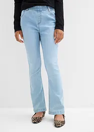 Džíny bez zapínání, Mid Waist (2 páry v balení), bonprix