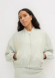 Bluzon z lesklého materiálu, bonprix