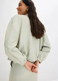 Bluzon z lesklého materiálu, bonprix