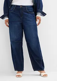 Balonové džíny, Mid Waist, Super Soft, bonprix