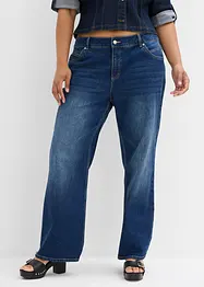 Džíny Straight, Mid Waist, bonprix