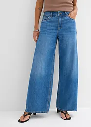 Džíny Wide Leg, Mid Waist, bonprix