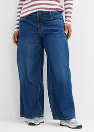 Džíny Wide Leg, Mid Waist, bonprix