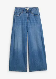 Džíny Wide Leg, Mid Waist, bonprix