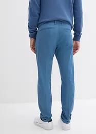 Kalhoty se sklady u pasu z bavlněného kepru, Regular Fit, Straight, bonprix