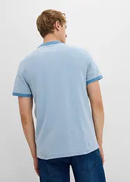 Triko polo z piké, se zipem, bonprix