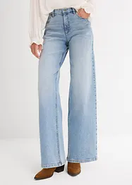 Džíny Wide Leg, High Waist, bonprix