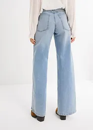 Džíny Wide Leg, High Waist, bonprix