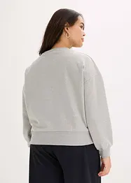 Oversize mikina se štrasem, bonprix