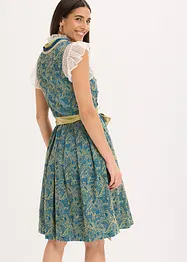 Dirndl se zástěrou s flitry (2dílná souprava), bonprix