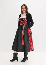 Kroj Dirndl s vyšívanou zástěrou (2dílná souprava), bonprix