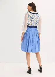 Kroj ve stylu dirndl s vyšívanou zástěrou (2dílná souprava), bonprix