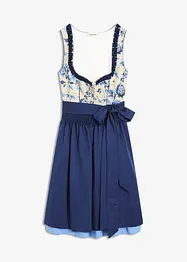 Kroj ve stylu dirndl s vyšívanou zástěrou (2dílná souprava), bonprix