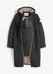 Těhotenský a nosicí kabát 3 v 1 s prošíváním, recyklovaný polyester, bonprix