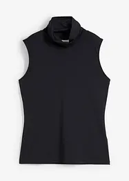 Top s rolákovým límcem, z elastického polyamidového materiálu, bonprix