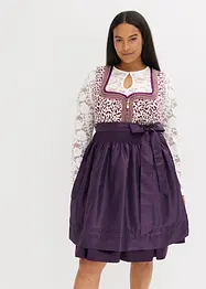 Kroj Dirndl s vyšívanou zástěrou (2dílná souprava), bonprix