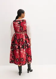 Kroj Dirndl s vyšívanou zástěrou (2dílná souprava), bonprix