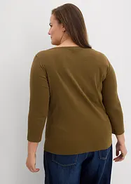Oversize triko z čisté organické bavlny, bonprix