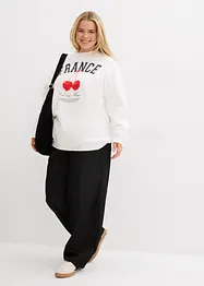 Oversize mikina z čisté organické bavlny, bonprix