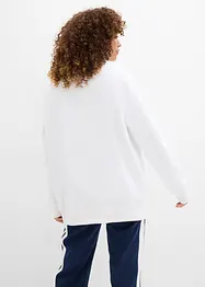 Oversize mikina z čisté organické bavlny, bonprix