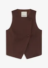 Vesta s asymterickou knoflíkovou légou, bonprix