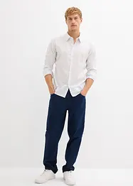 Strečová business košile s drobným vzorem, Slim Fit, bonprix